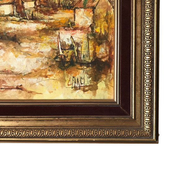 Claude Farcy Original Oil on Canvas Painting - Picture 7 of 8